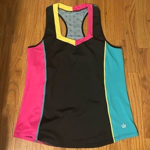 Crowned Athletics L Pumpkin Queen flowy tank